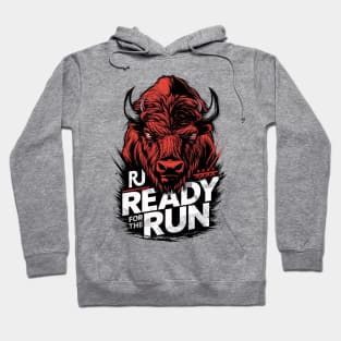 Bison Charge: Ready to Run Hoodie